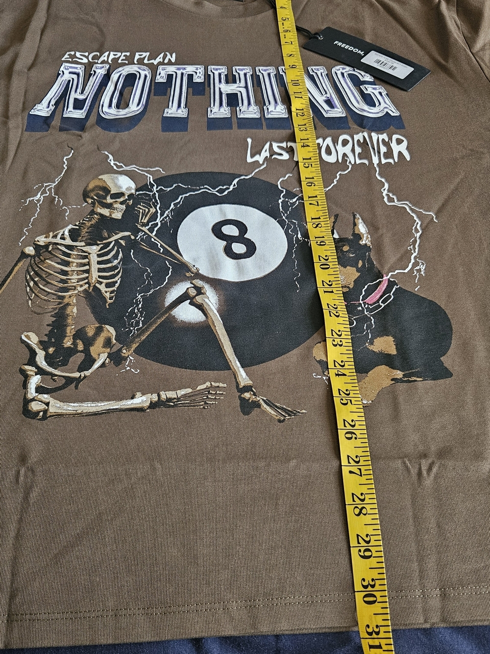 Escape Plan Graphic Tee - "Nothing Lasts Forever"
